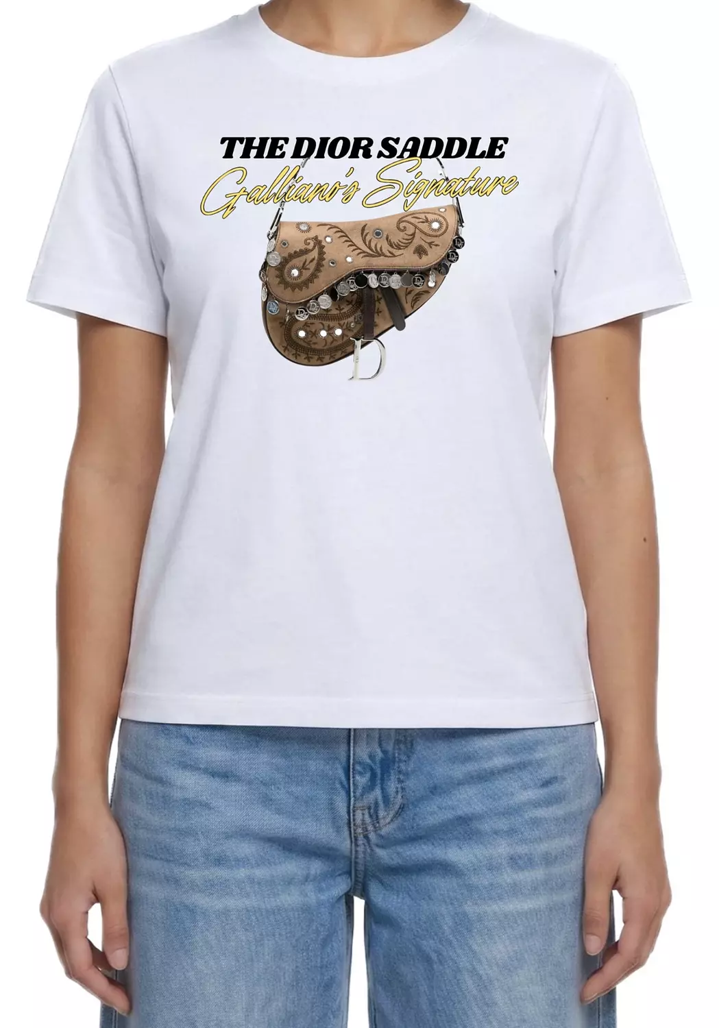 Paisley Saddle tee hover image