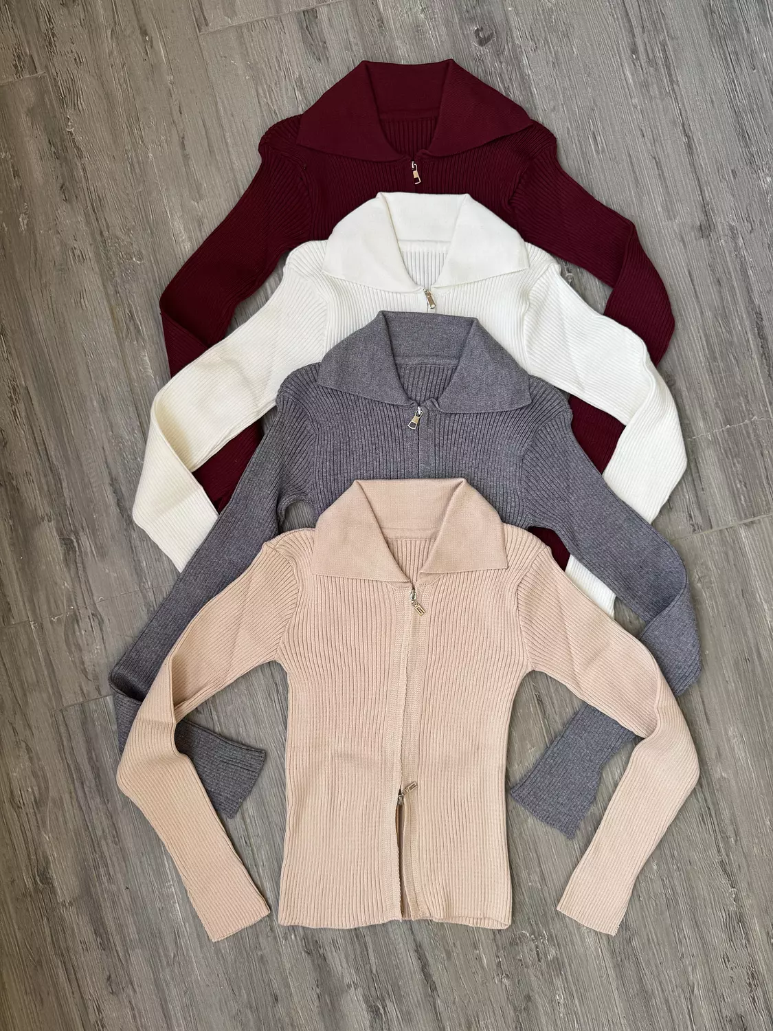 Double zipper pullover  1