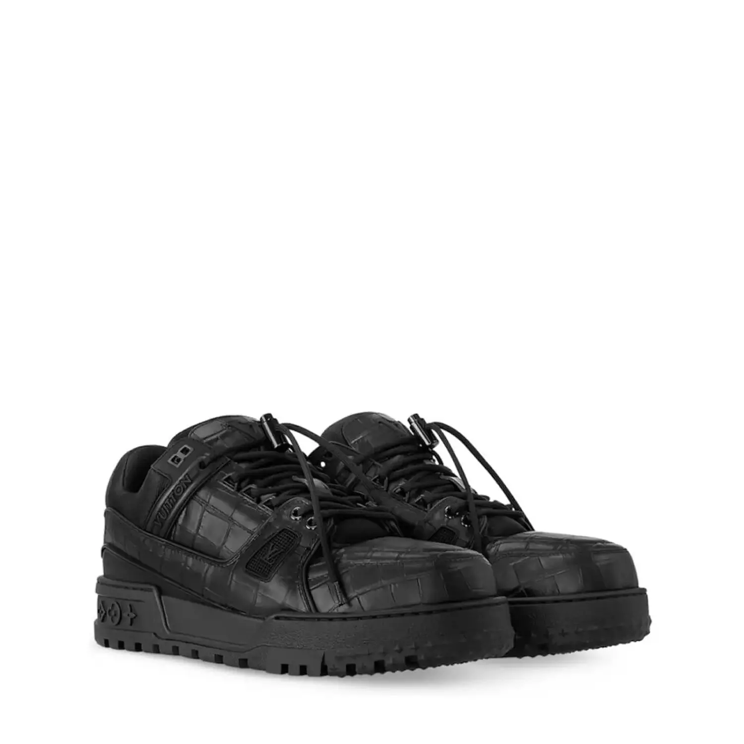 Louis Vuitton Trainer Maxi Sneaker Triple Black 5