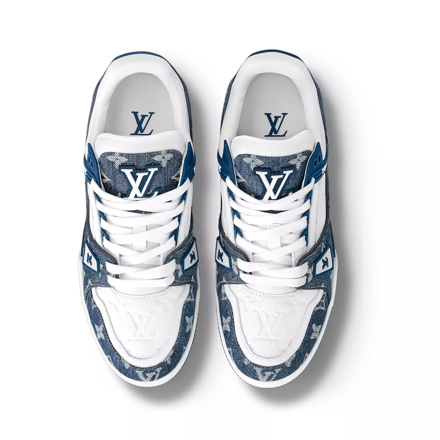 LV Trainer sneaker in Monogram denim 2