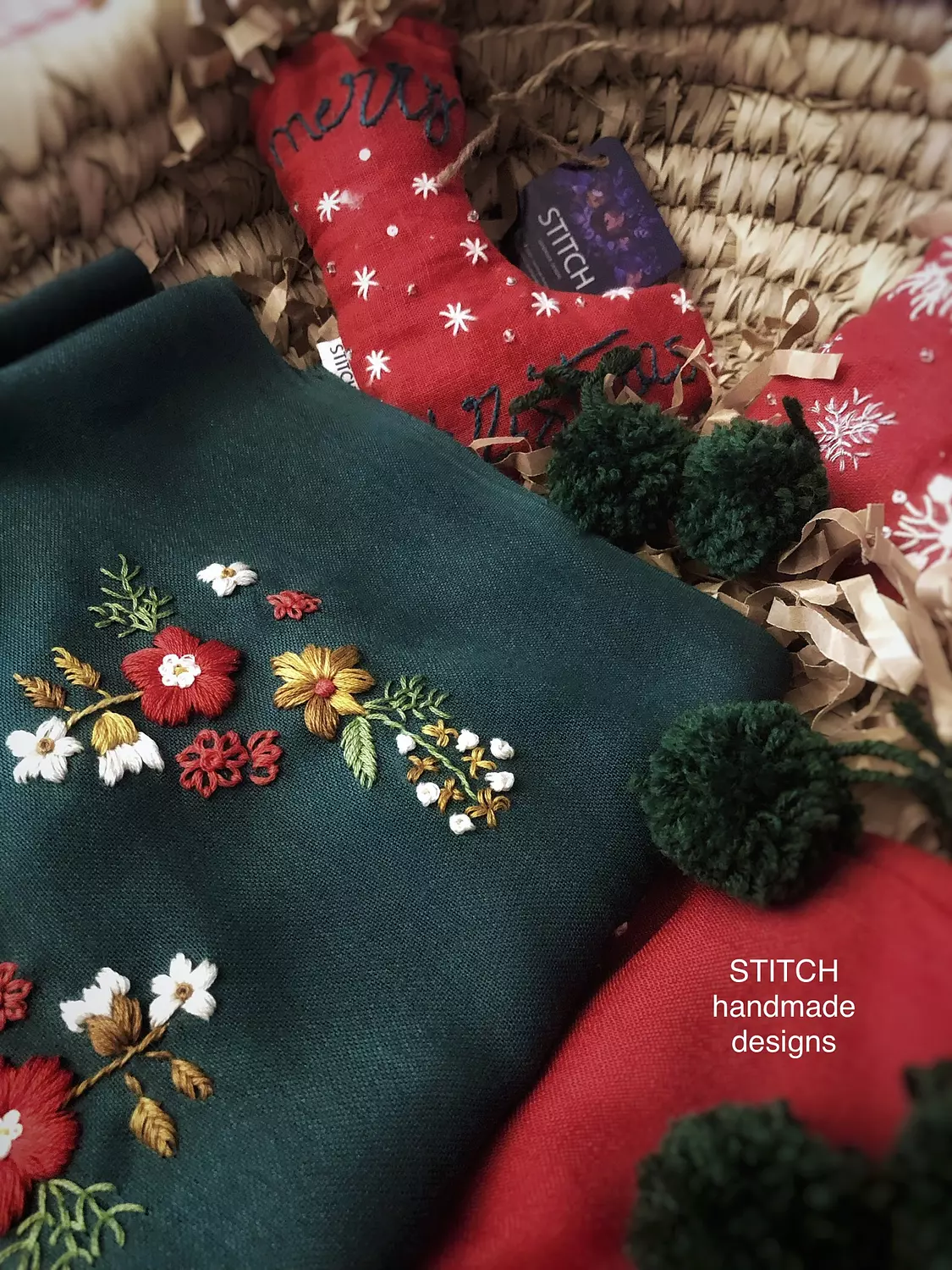 Green Bloom  Shawl  image