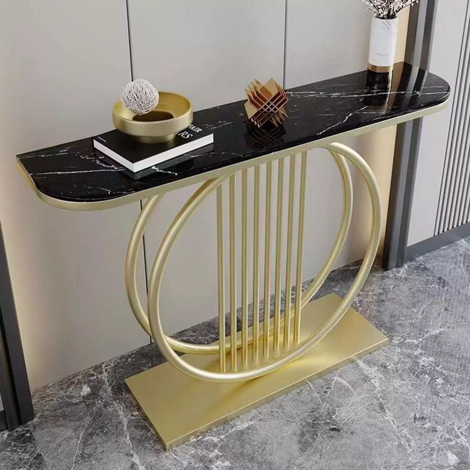 "Console steel and alternative surface for marble " 4