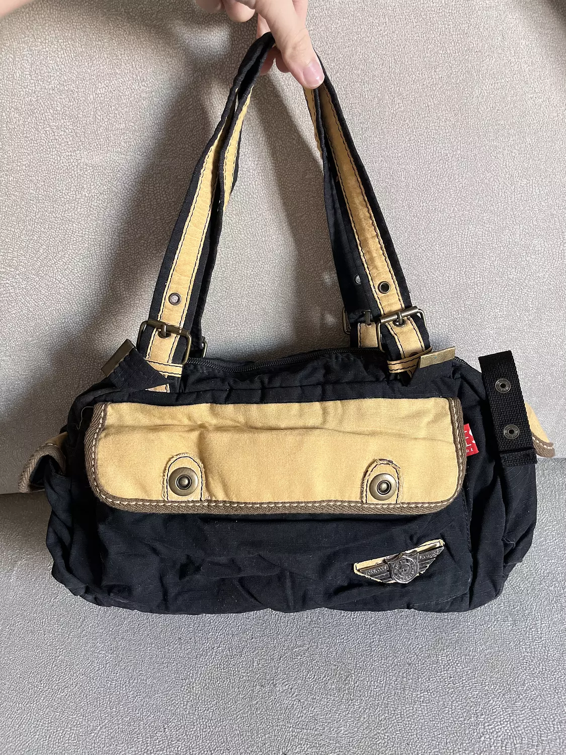 Authentic Diesel black bag  image