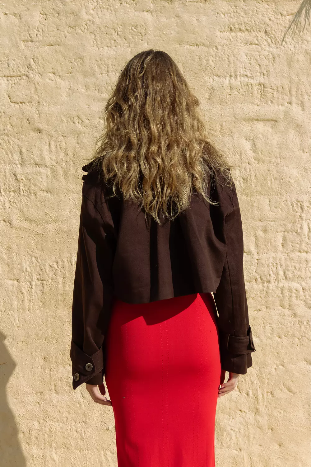 Convertible Trench Coat - chocolate brown 9