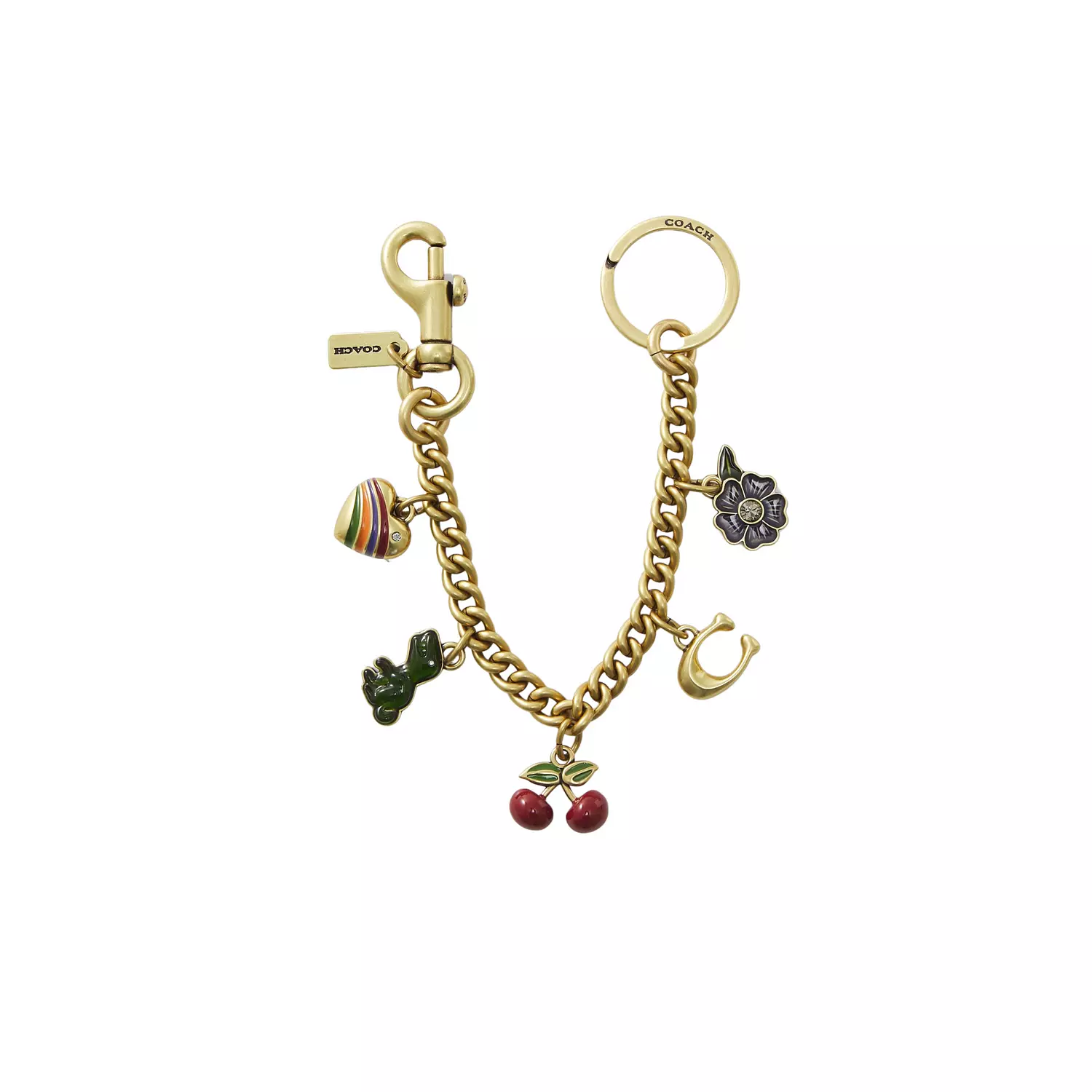 COACH MOTIF CHAIN BAG CHARM  image