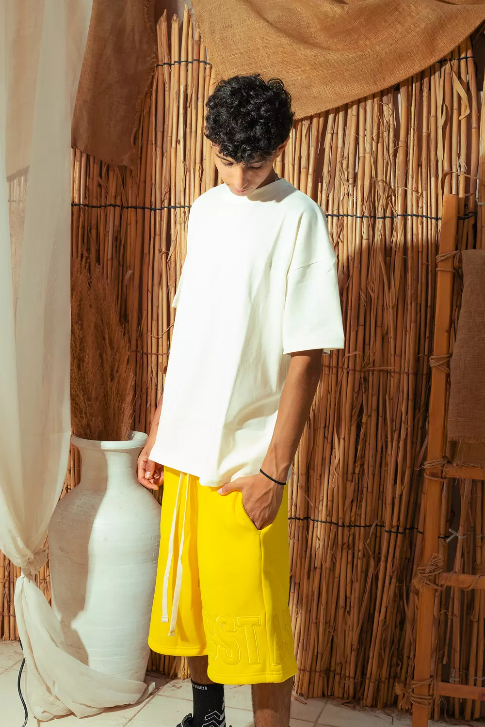 Yellow Shorts 2