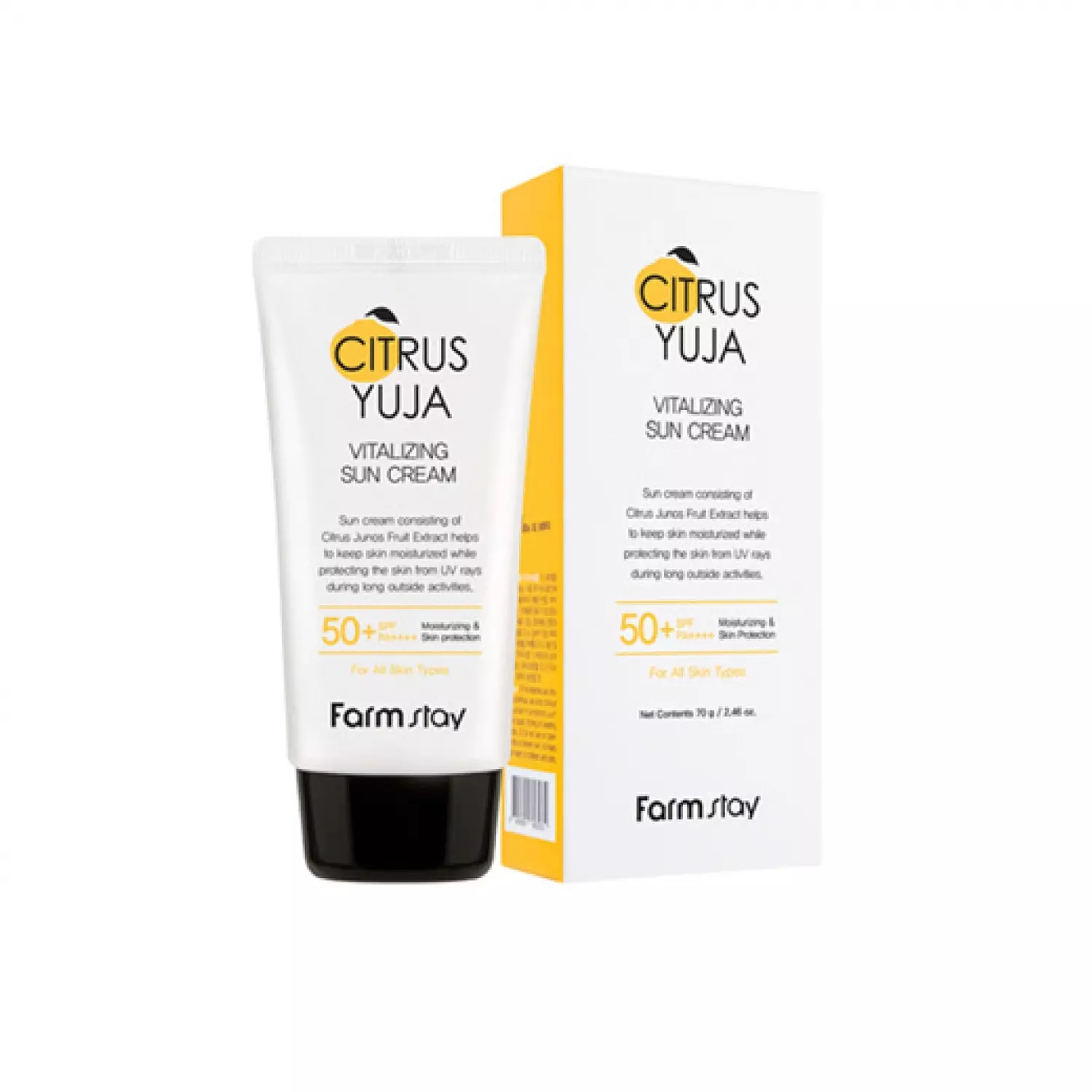 Farmstay Citrus Yuja Vitalizing Sun Cream image