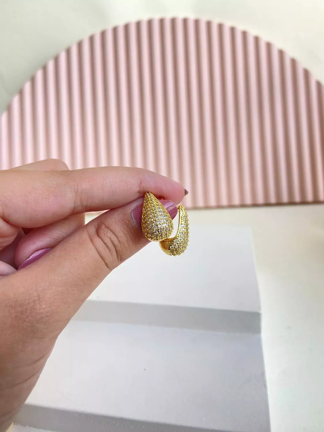 Shiny earrings image