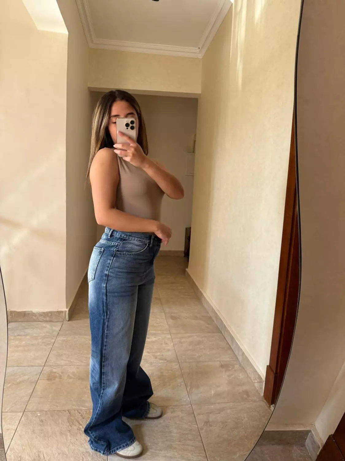 Wide Leg Jeans Dirty Blue 5
