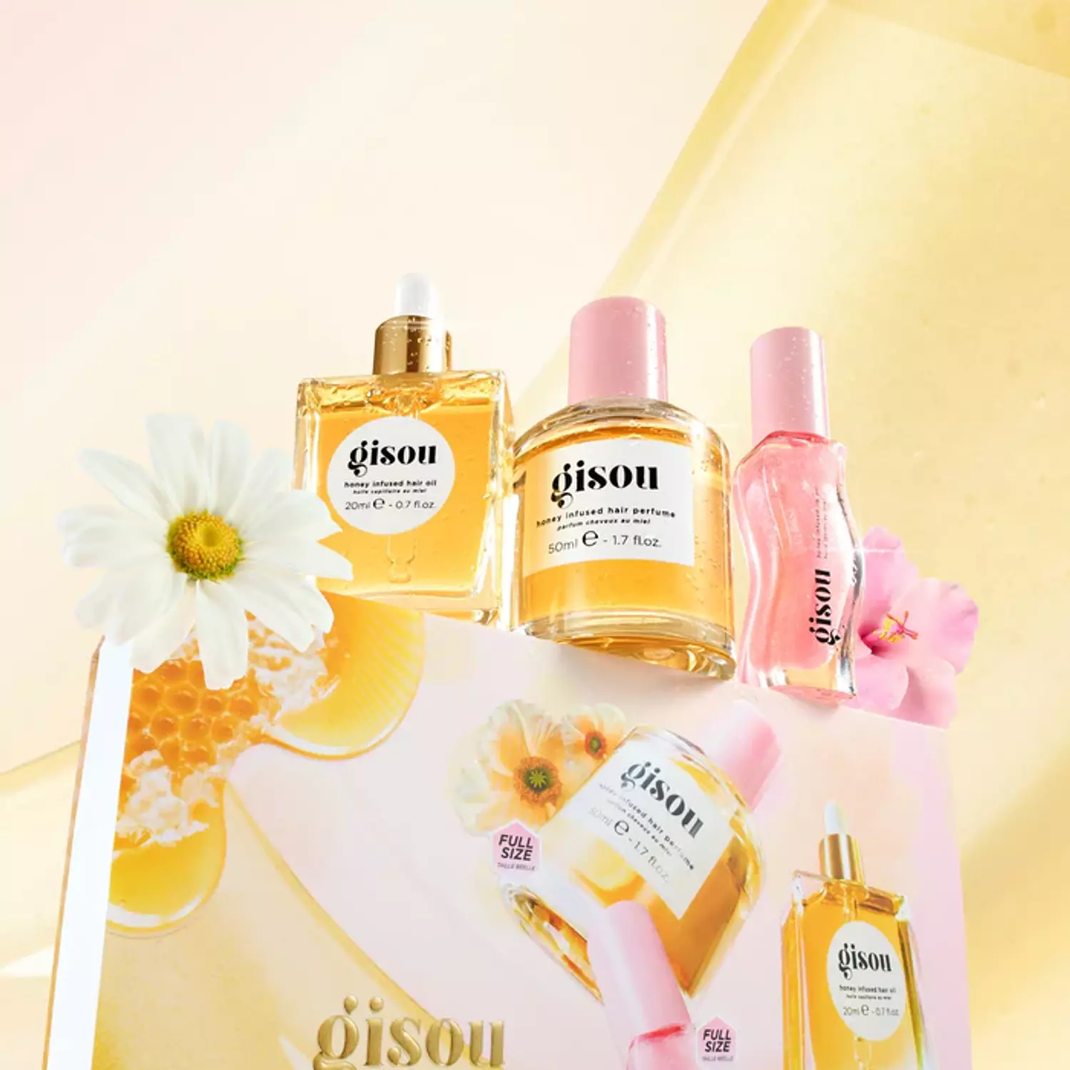 GISOU Honey Gloss Hydration Trio 3