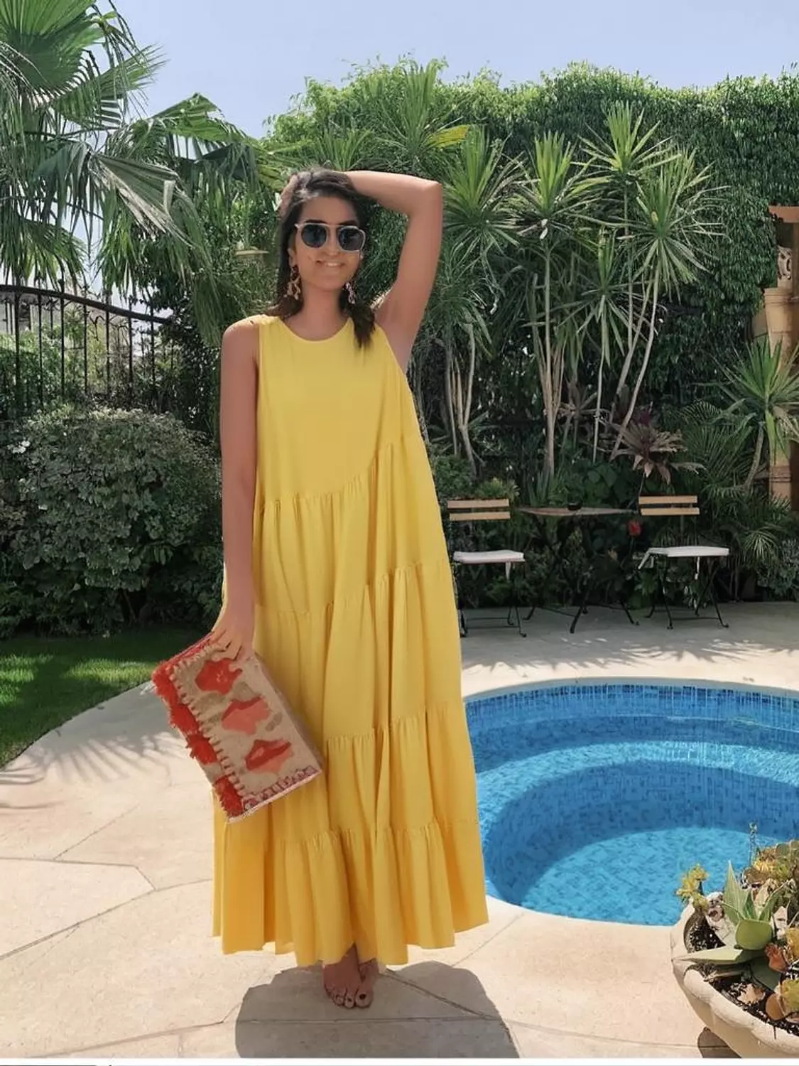 cut maxi dress image