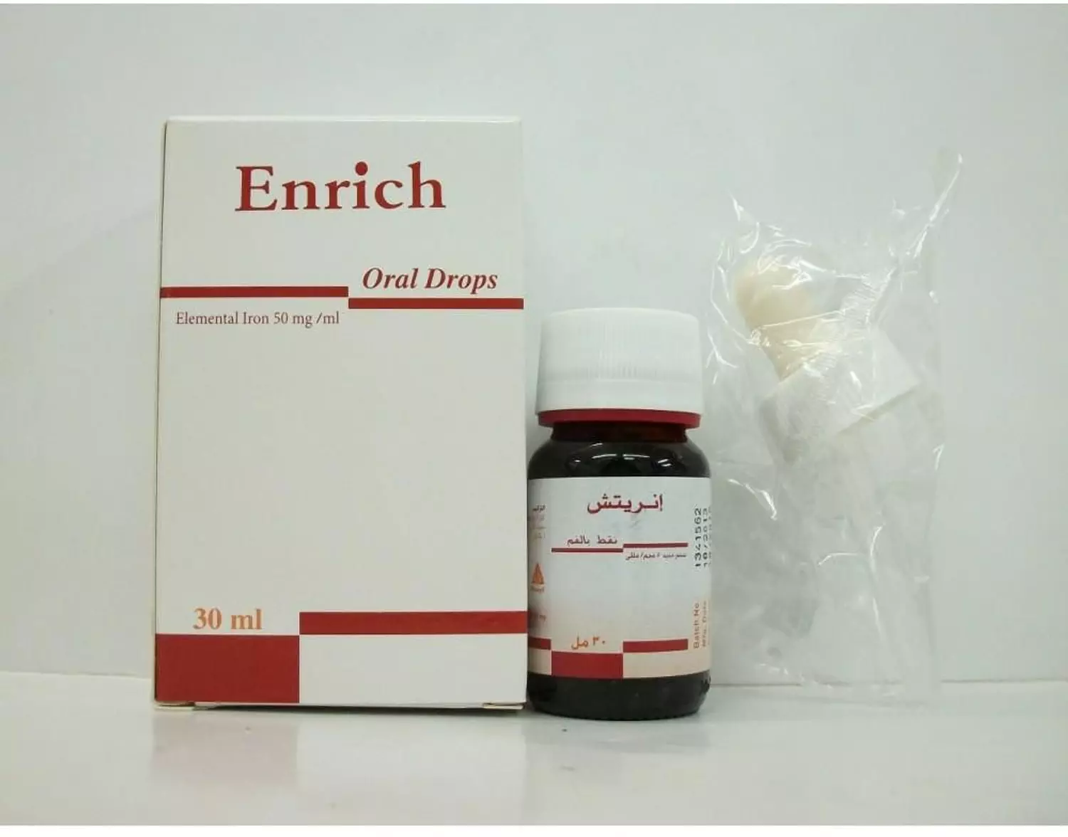 ENRICH ORAL DROPS IRON 30 ML image