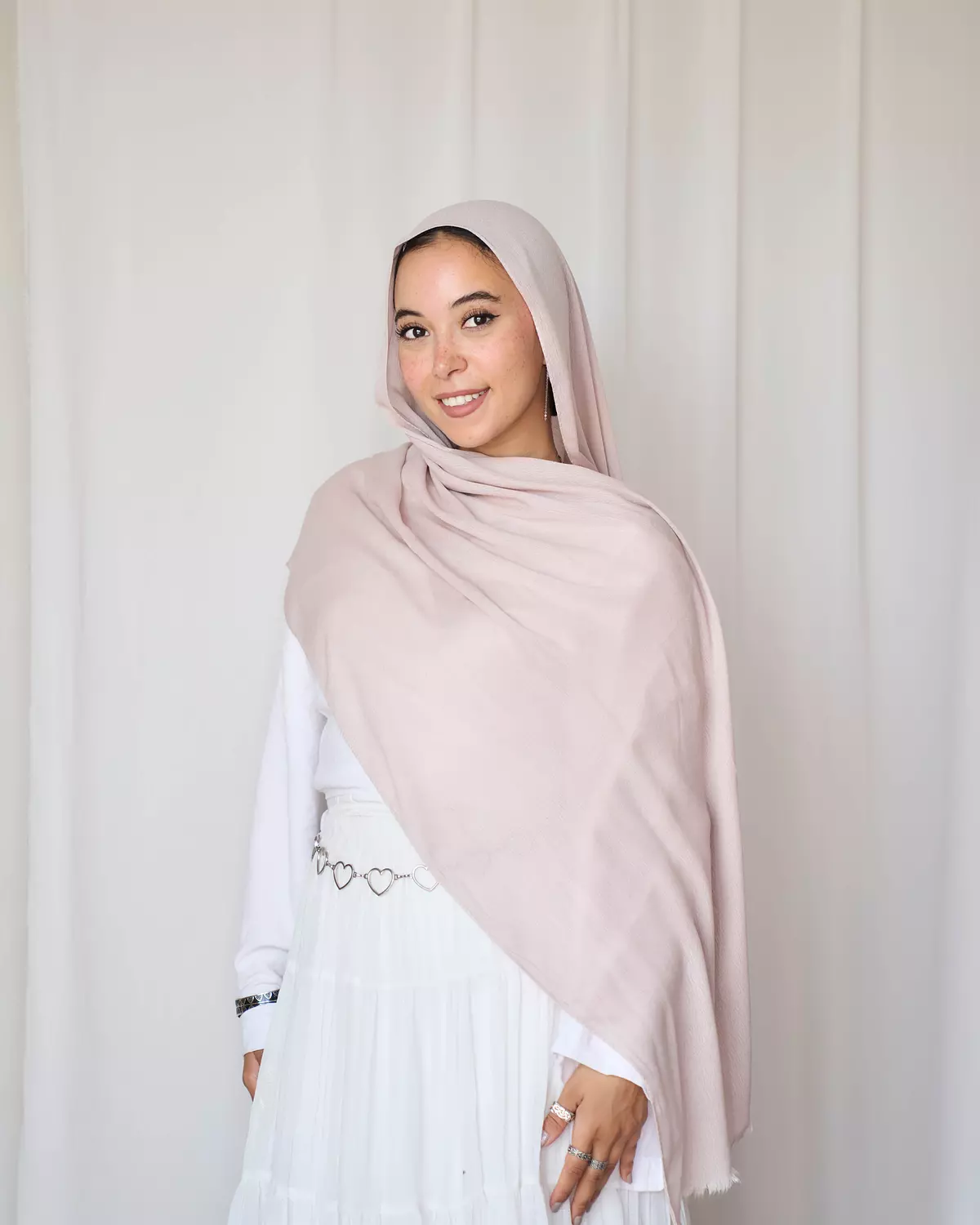 Pink Powder Crinkle Modal 2