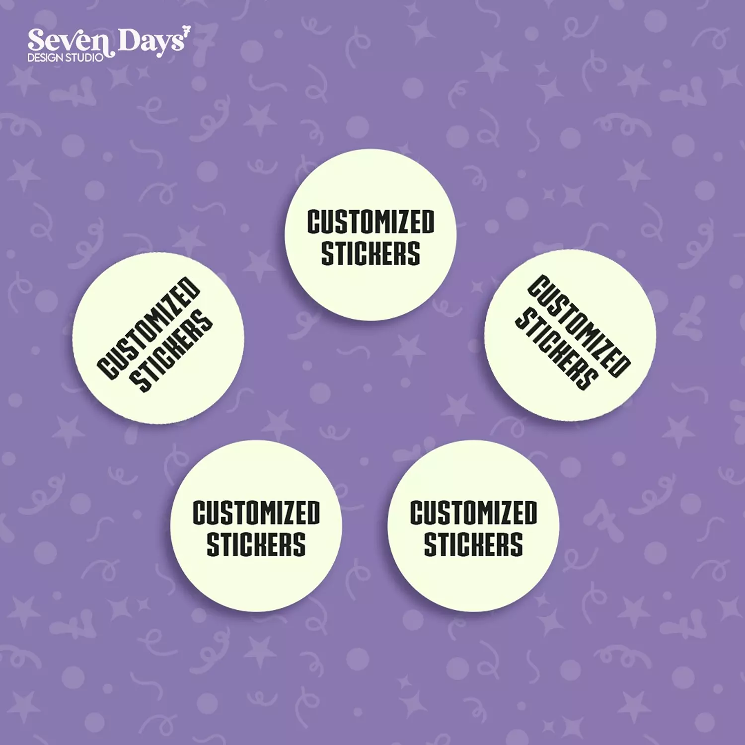 10 Customized Stickers