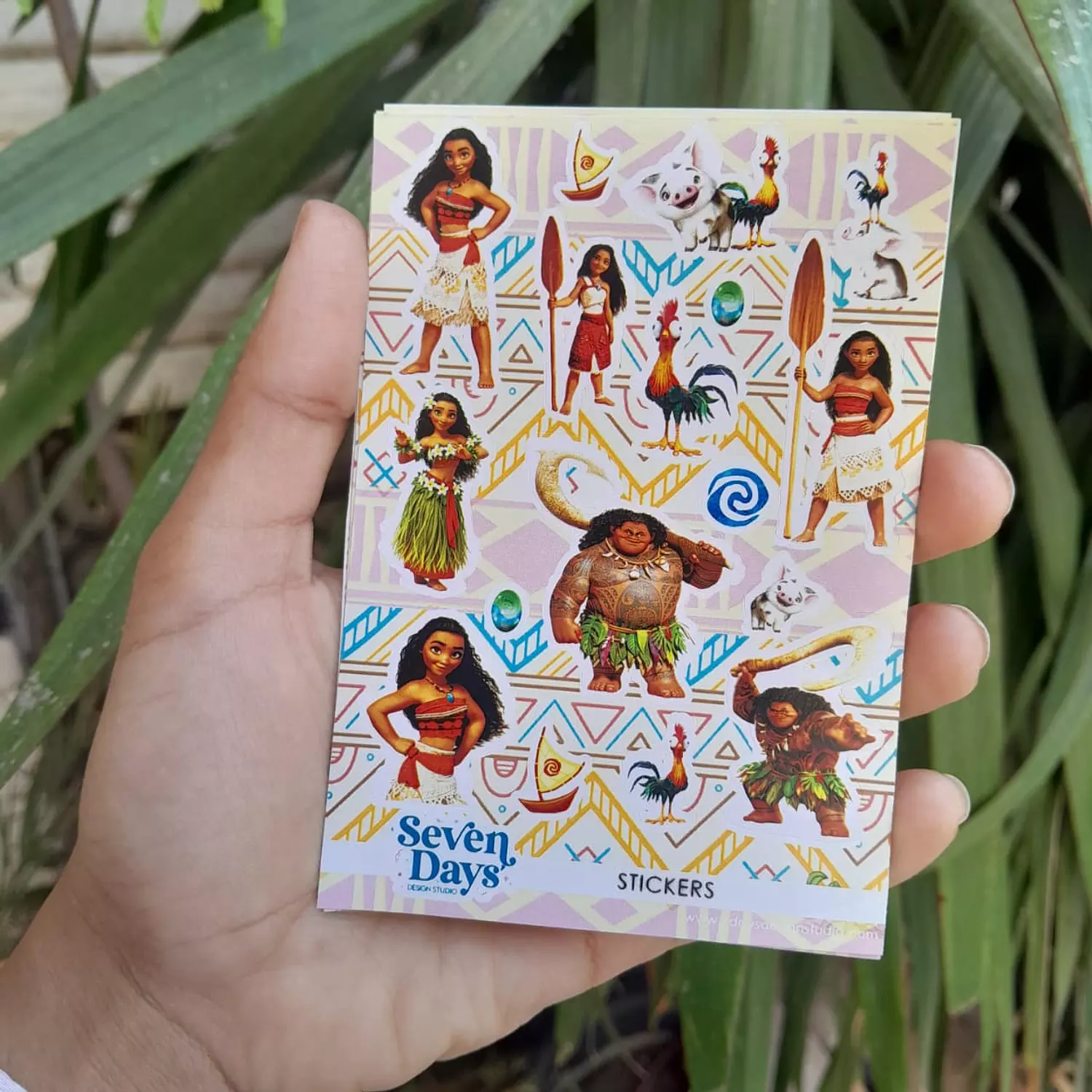 Moana Stickers 1