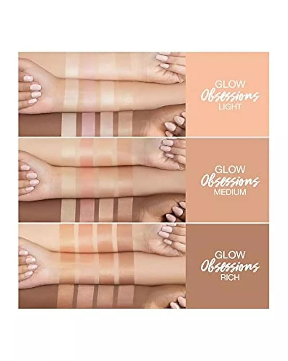 Huda Beauty Rich Glow Obsessions Mini Face Palatte 1