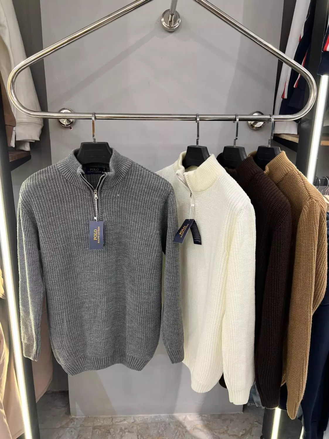RALPH LAUREN HALF ZIPPER PULLOVER 8