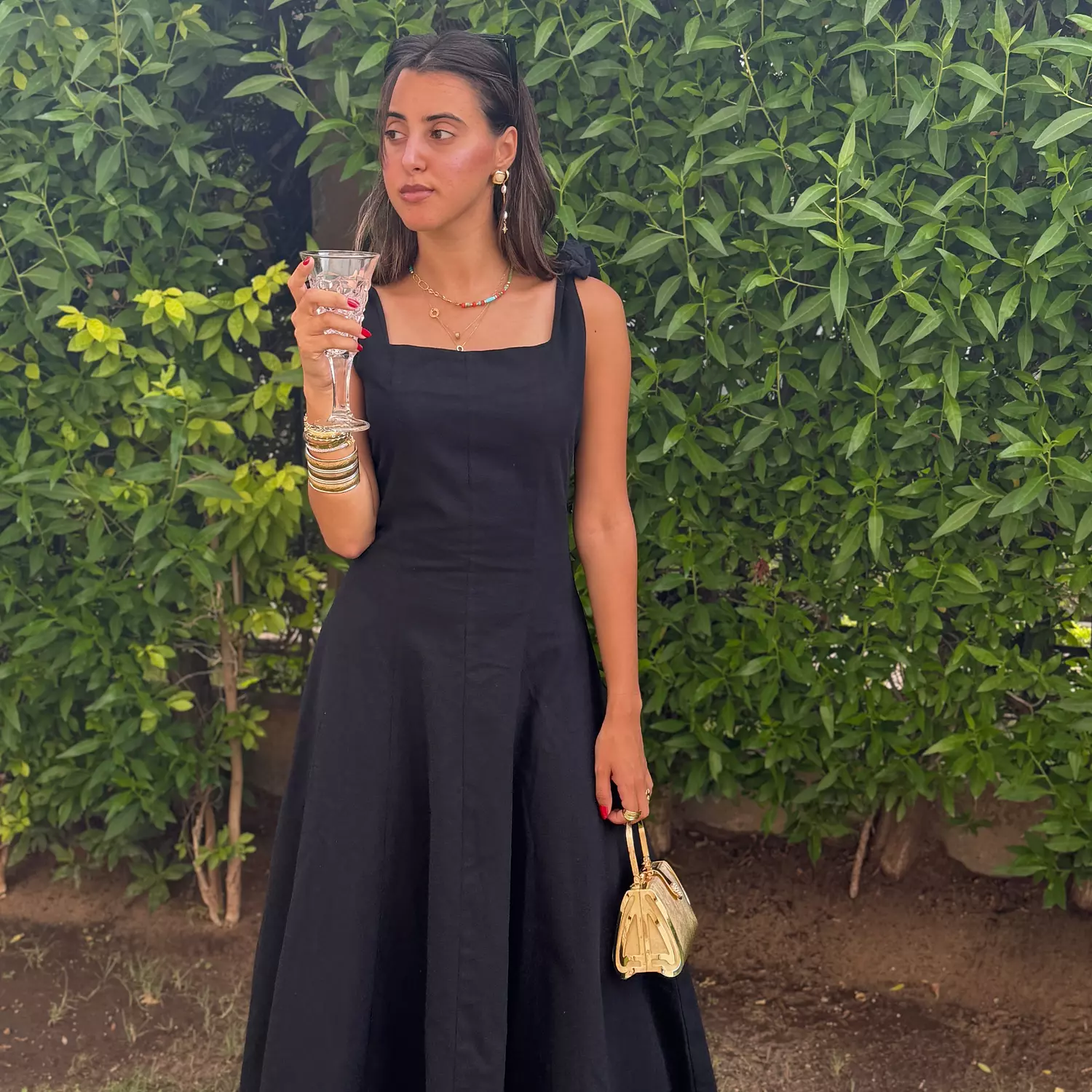 Black Royal Princess Dress image