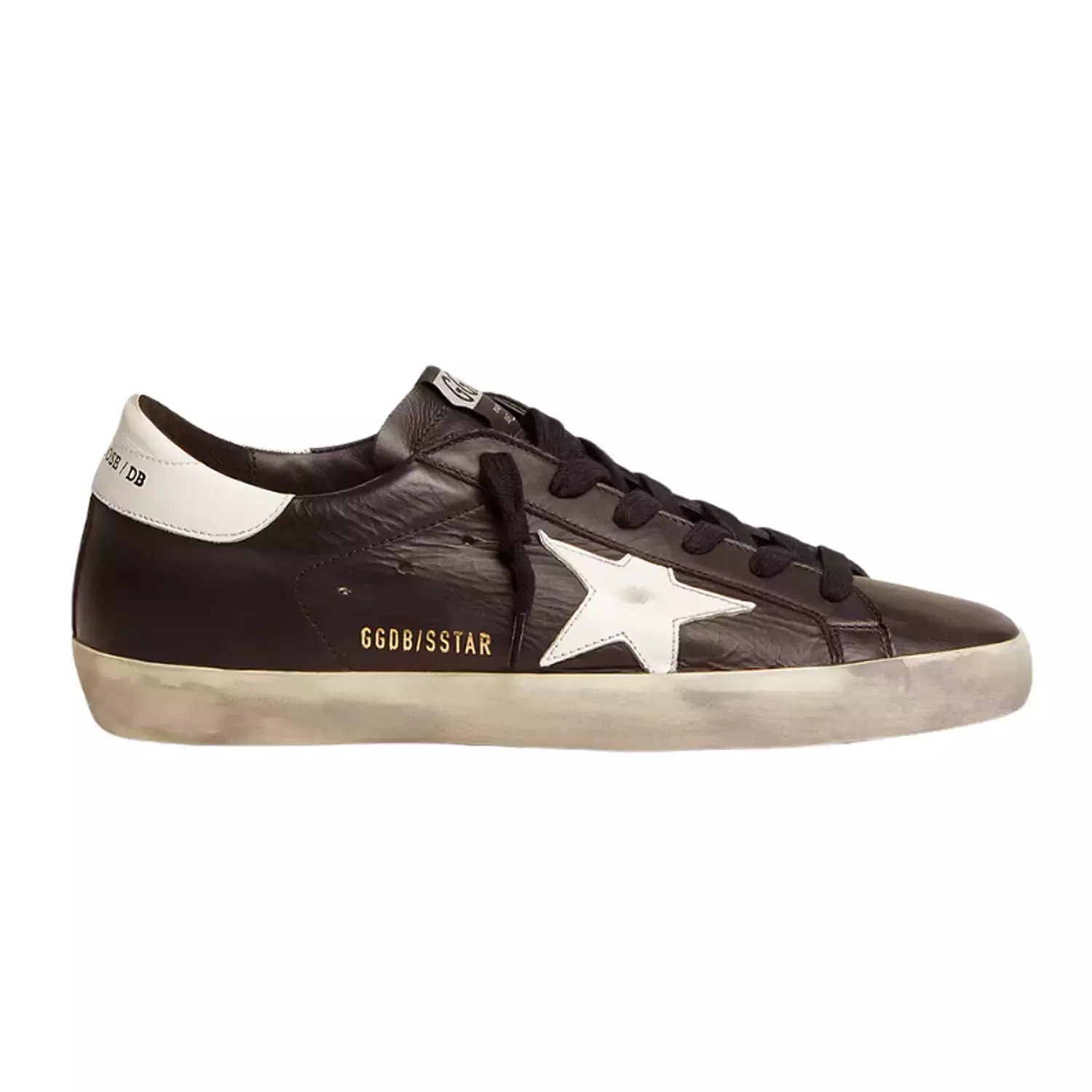 Golden Goose Superstar sneakers with torn effect image