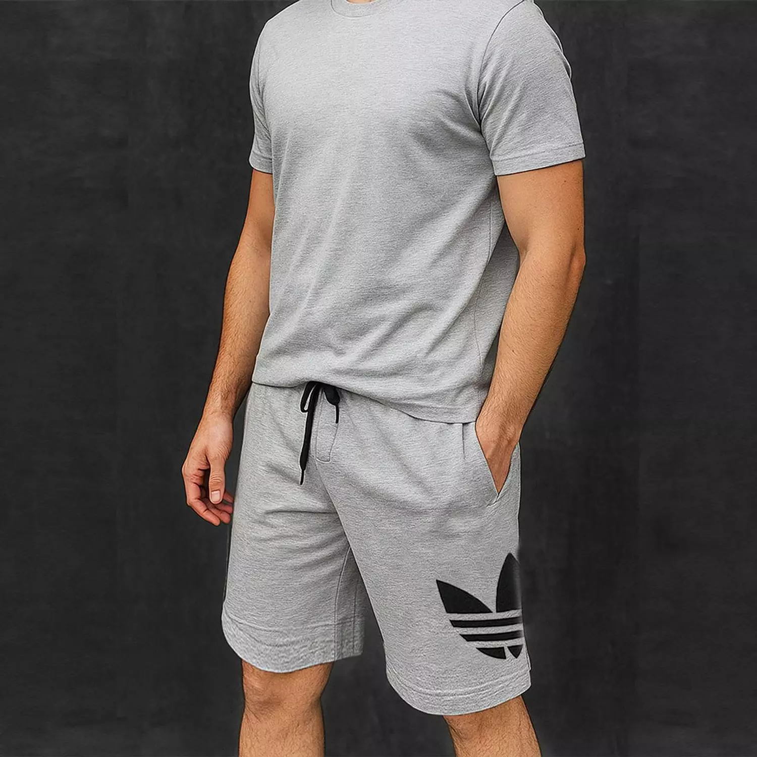 short adidas logo  image