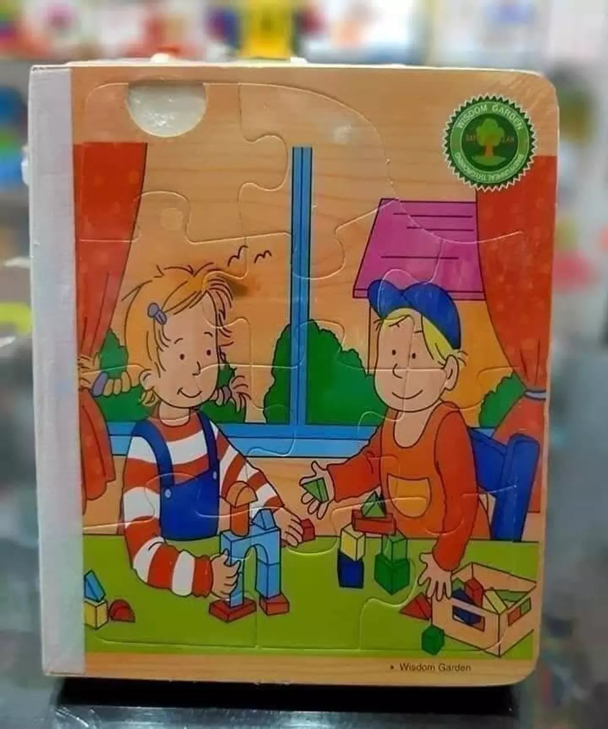 Wooden Puzzle 2 Books 3