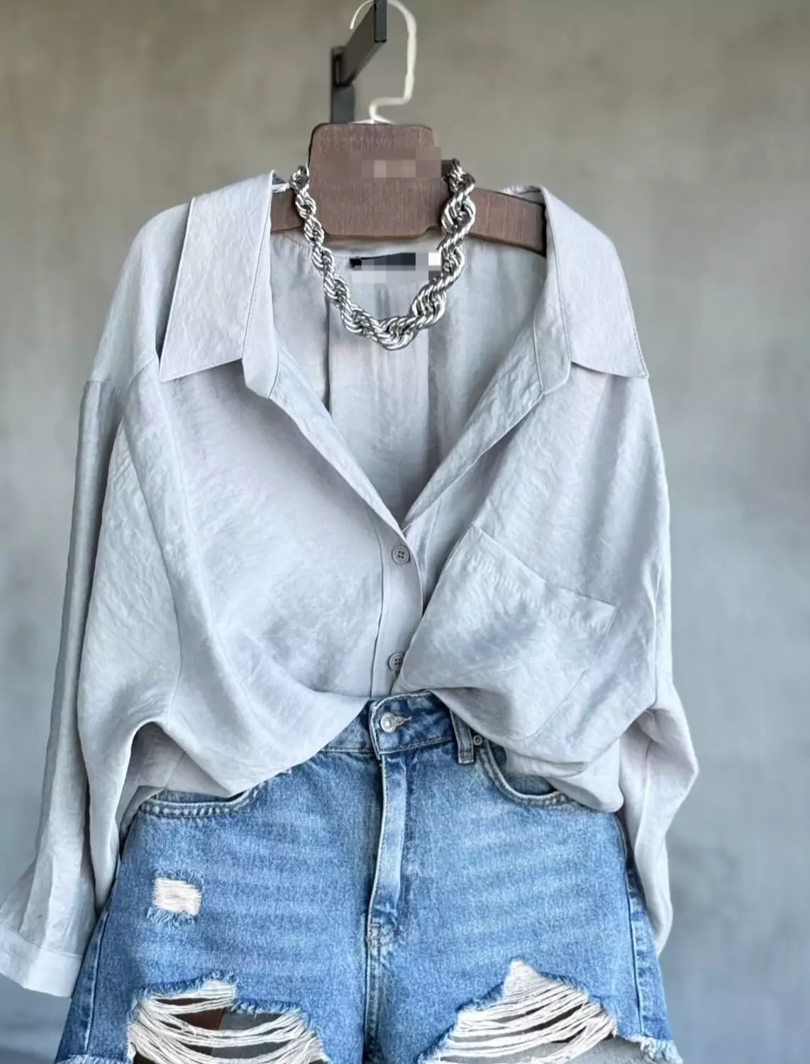 Light grey basic shirt 2