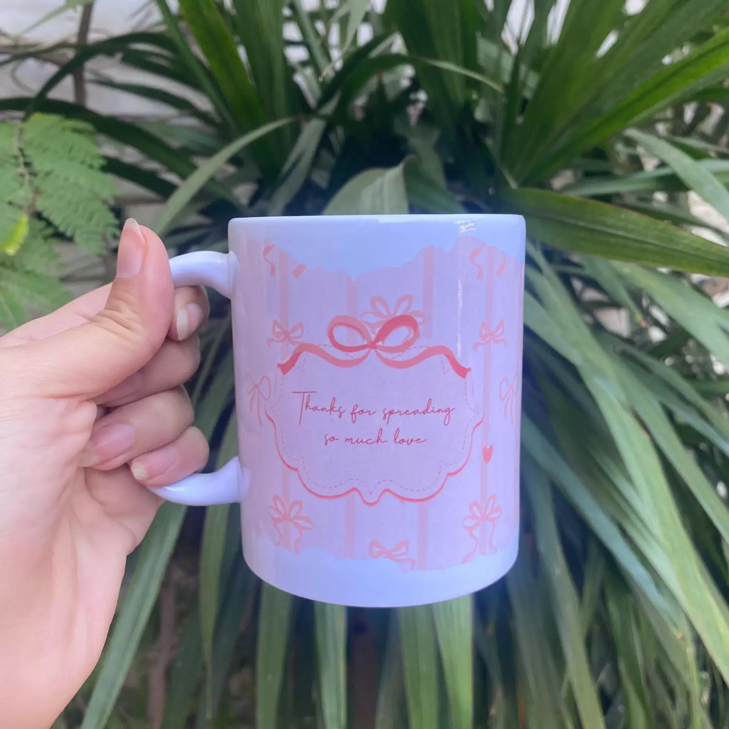 Pink Ribbon Mug  image