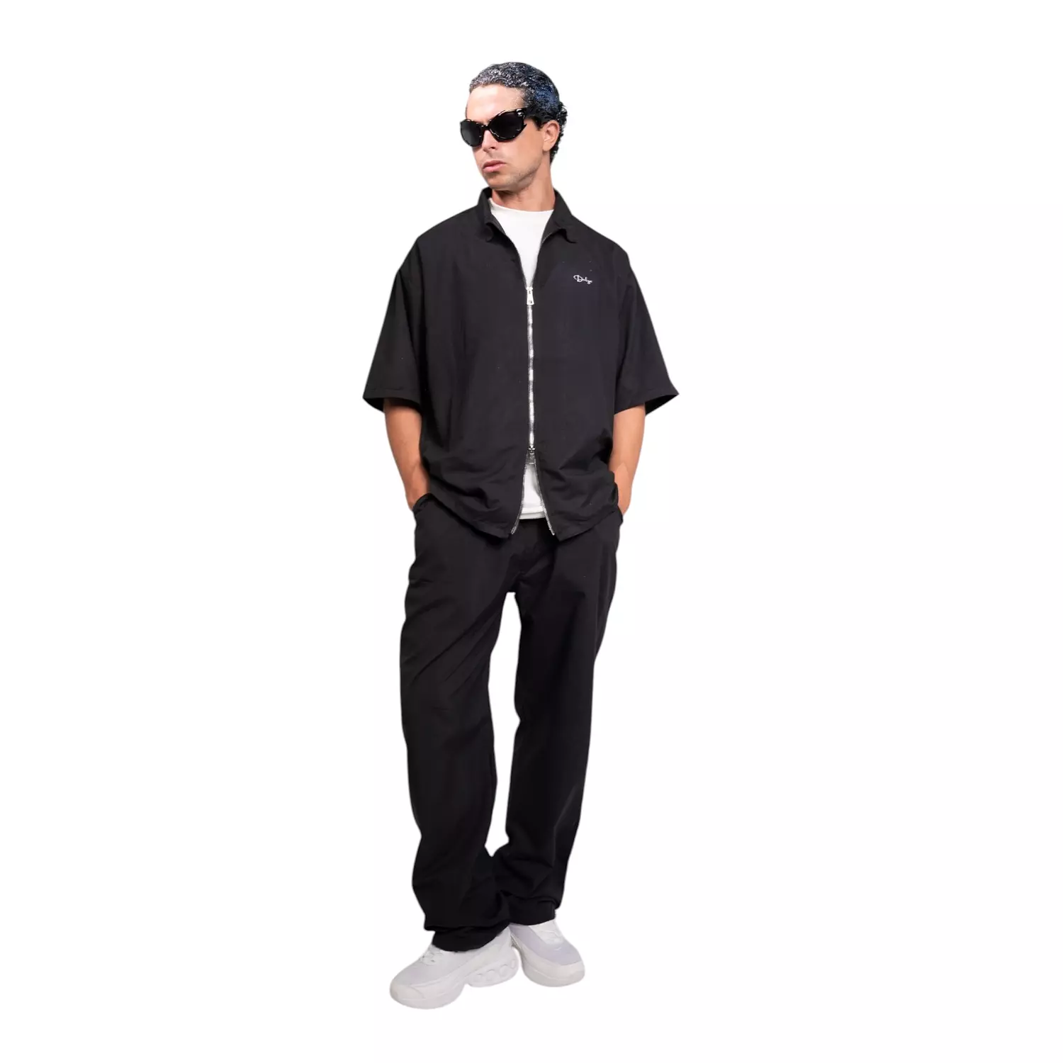 s3 2zippers  SUIT Microfiber  image