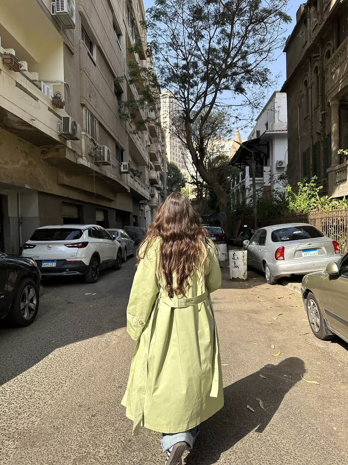 Mint Trench Coat 4