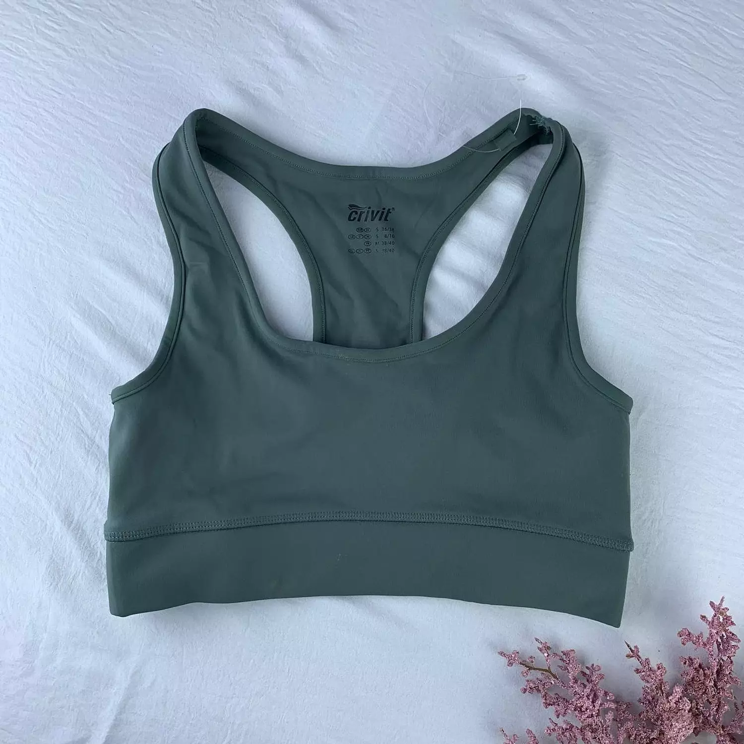 Soft sport bra from crivit image