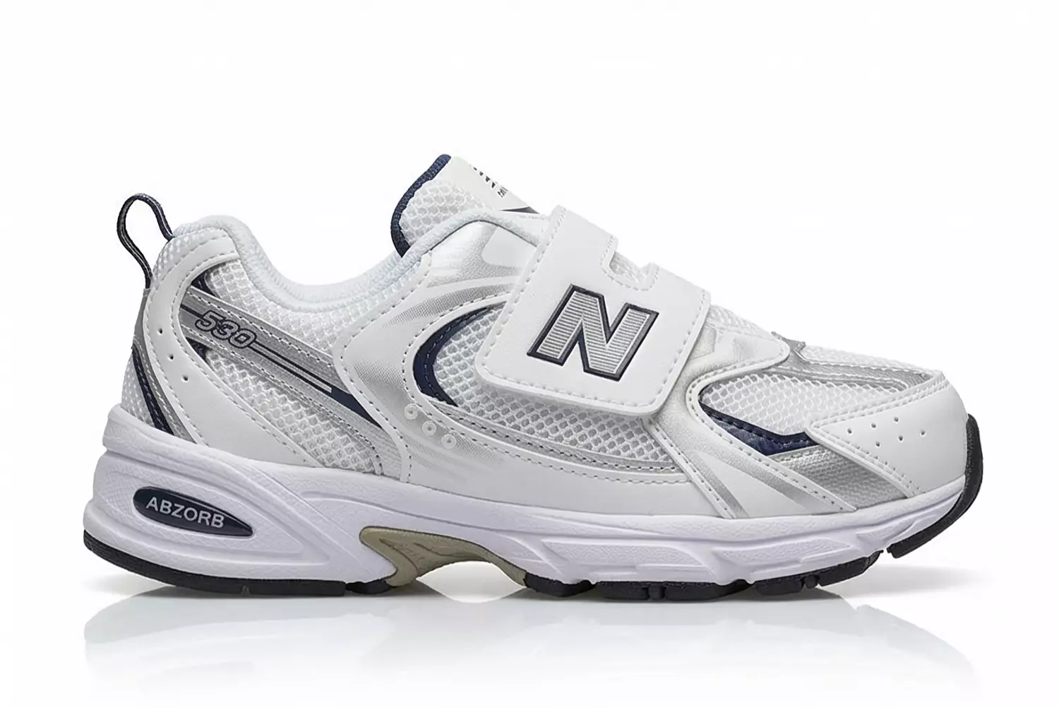 New Balance 530 White Silver Navy-Kids (scotch) image