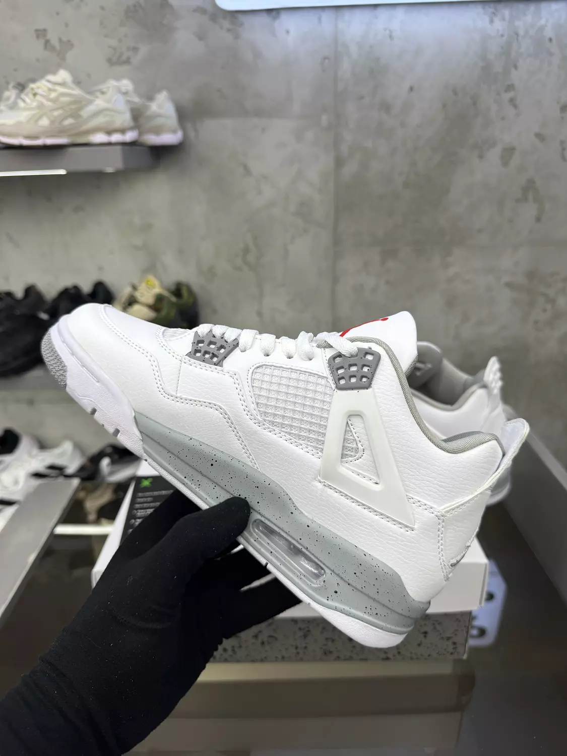 Nike Air Jordan 4 Retro White Oreo ‘’premium’’ 4
