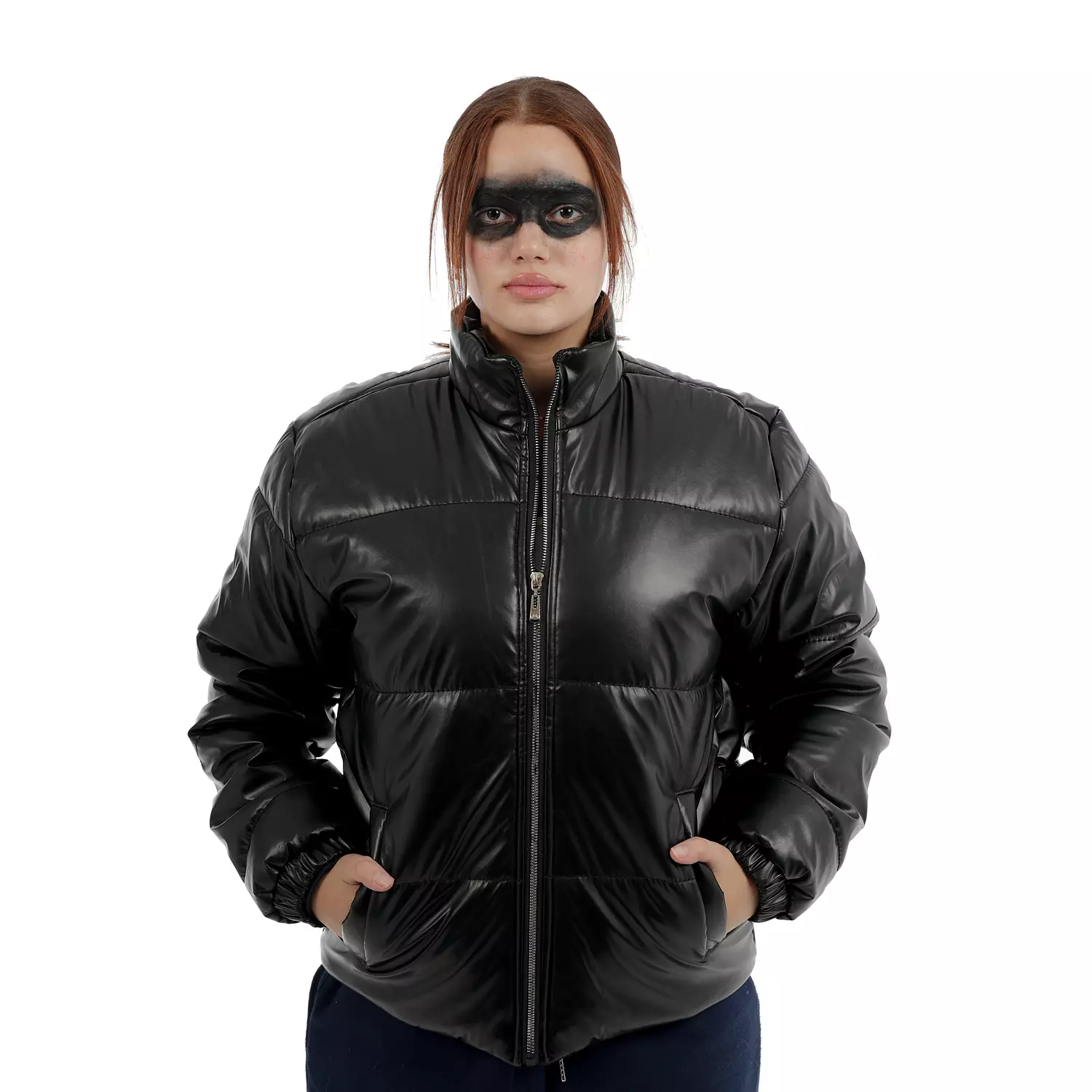 delys Leather Jacket Bump boxfit  7