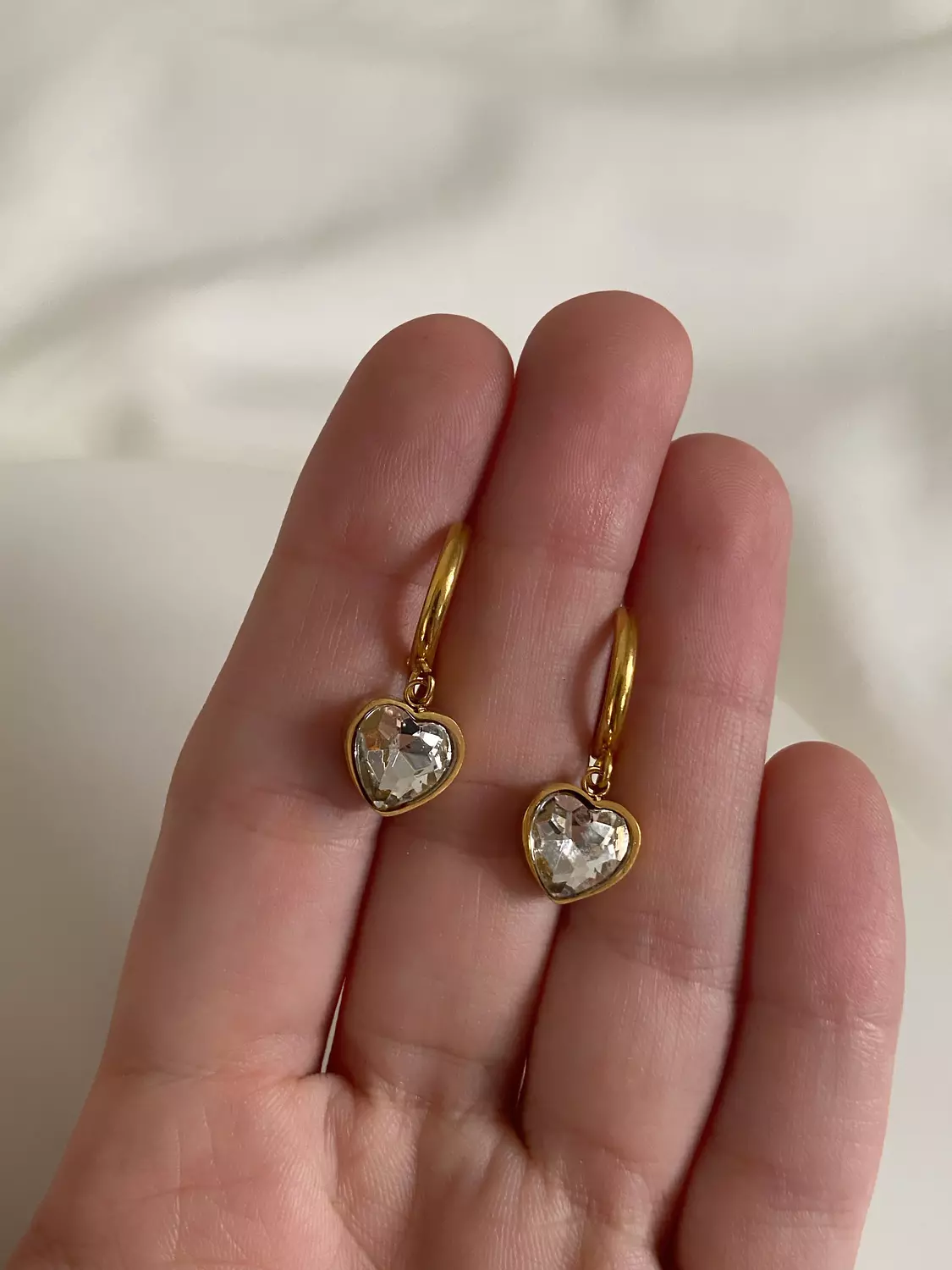 Heart Dangle Earrings 1