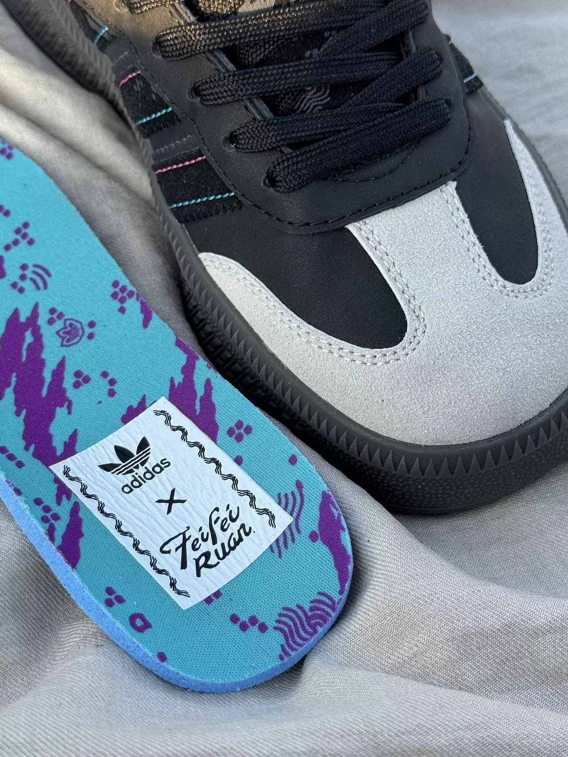 Adidas Fefei Ruan x Samba XLG 'Chinese New Yea... 2