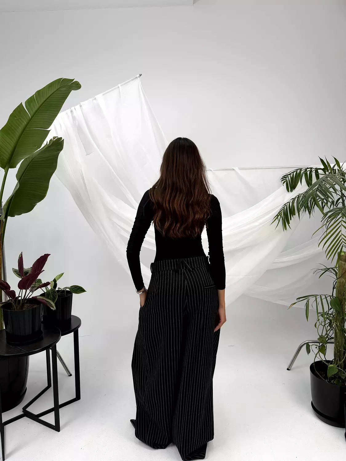 Stripped Tailored Pants 24