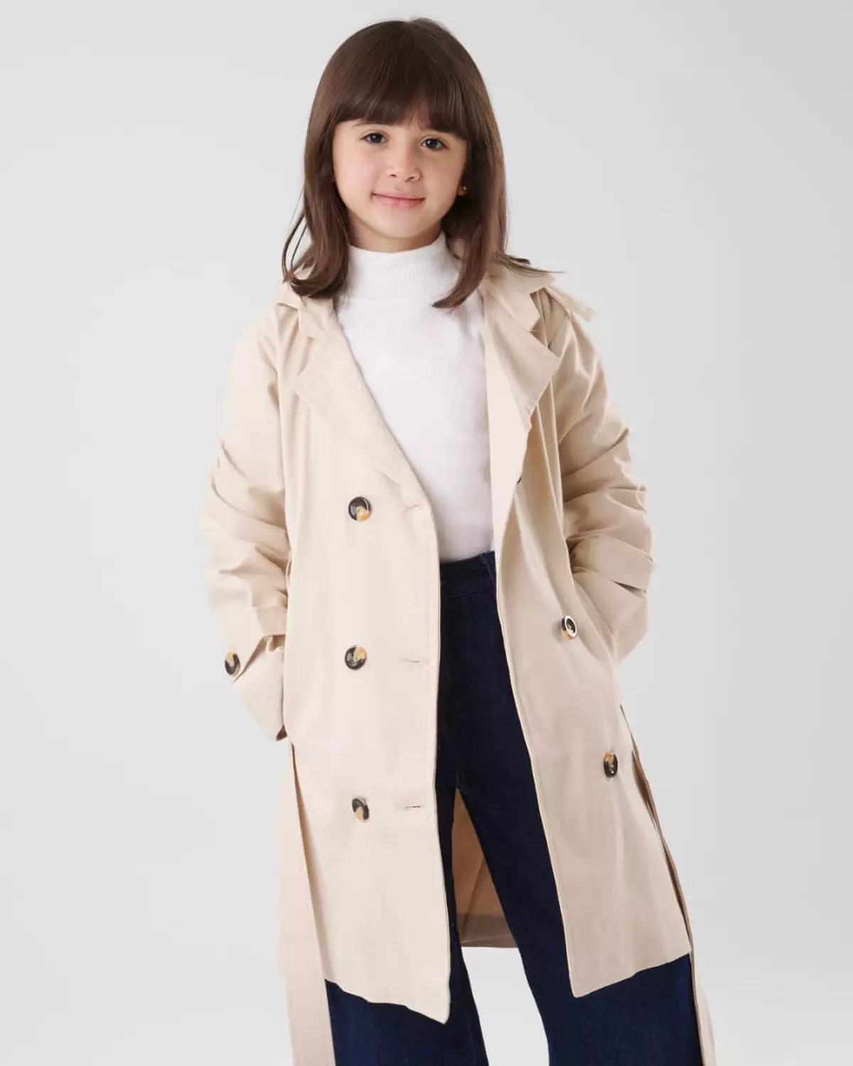 Tia Trench Coat hover image