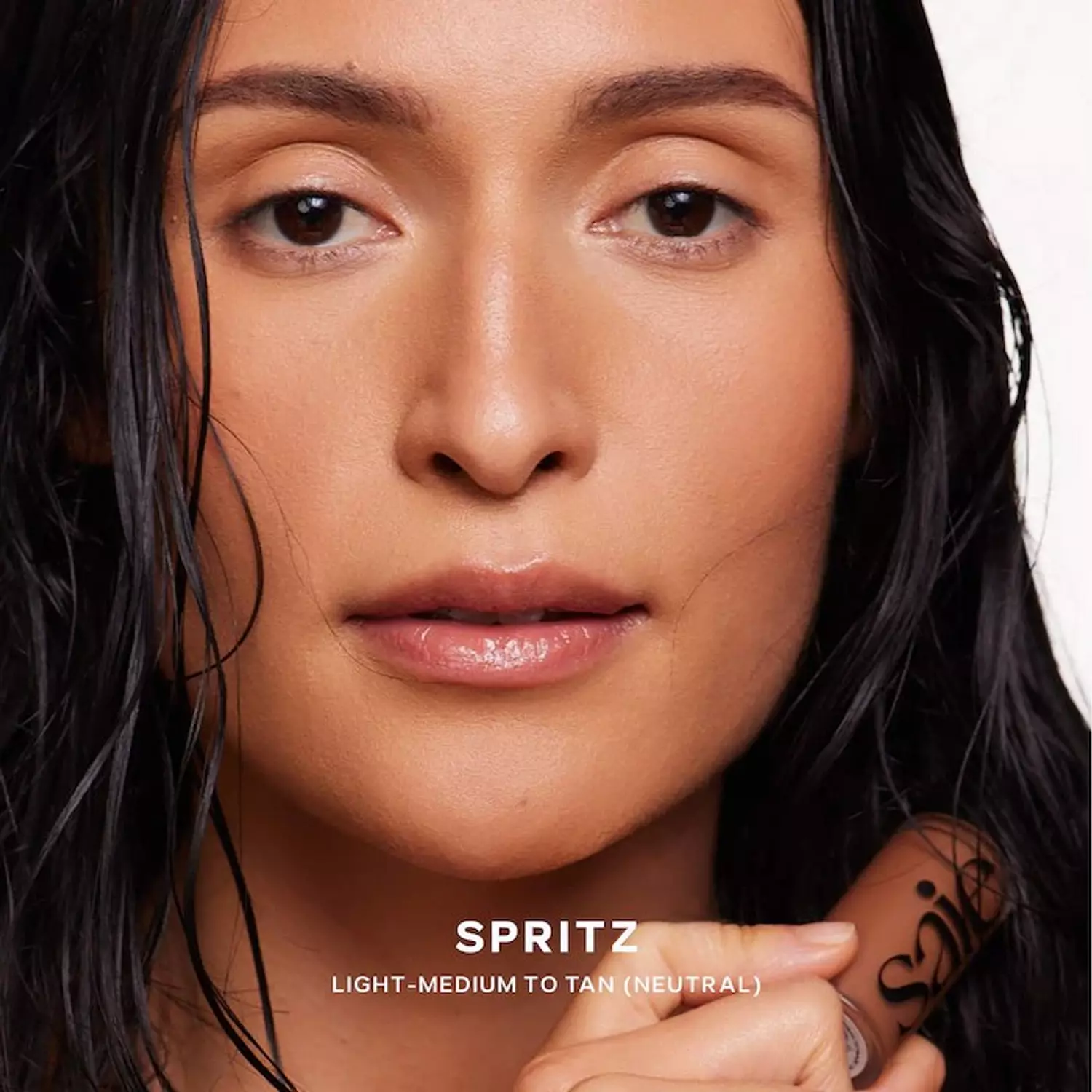 Saie  Dew Bronze Soft-Focus Sculpting Liquid Bronzer 9