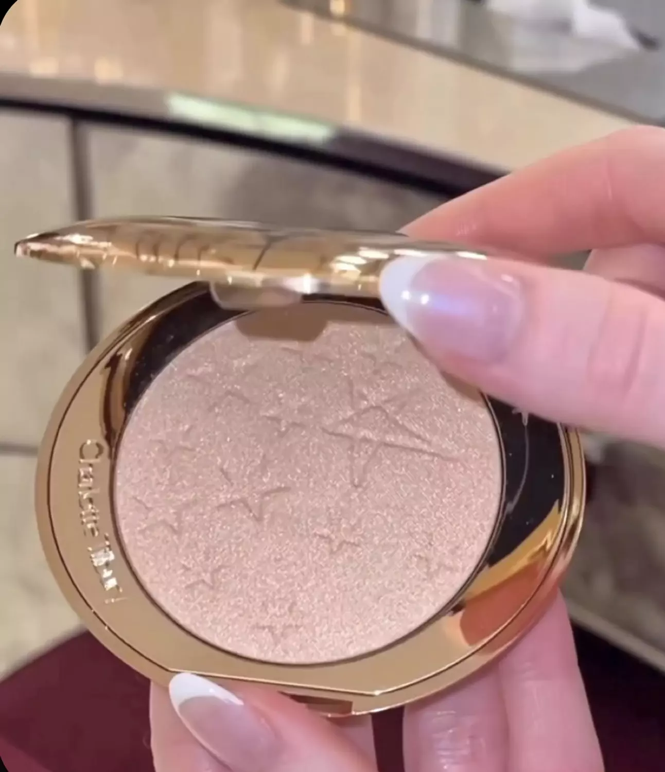 charlotte tilbury hOLLYWOOD GLOW GLIDE FACE ARCHITECT HIGHLIGHTER PILLOW TALK GLOW 5