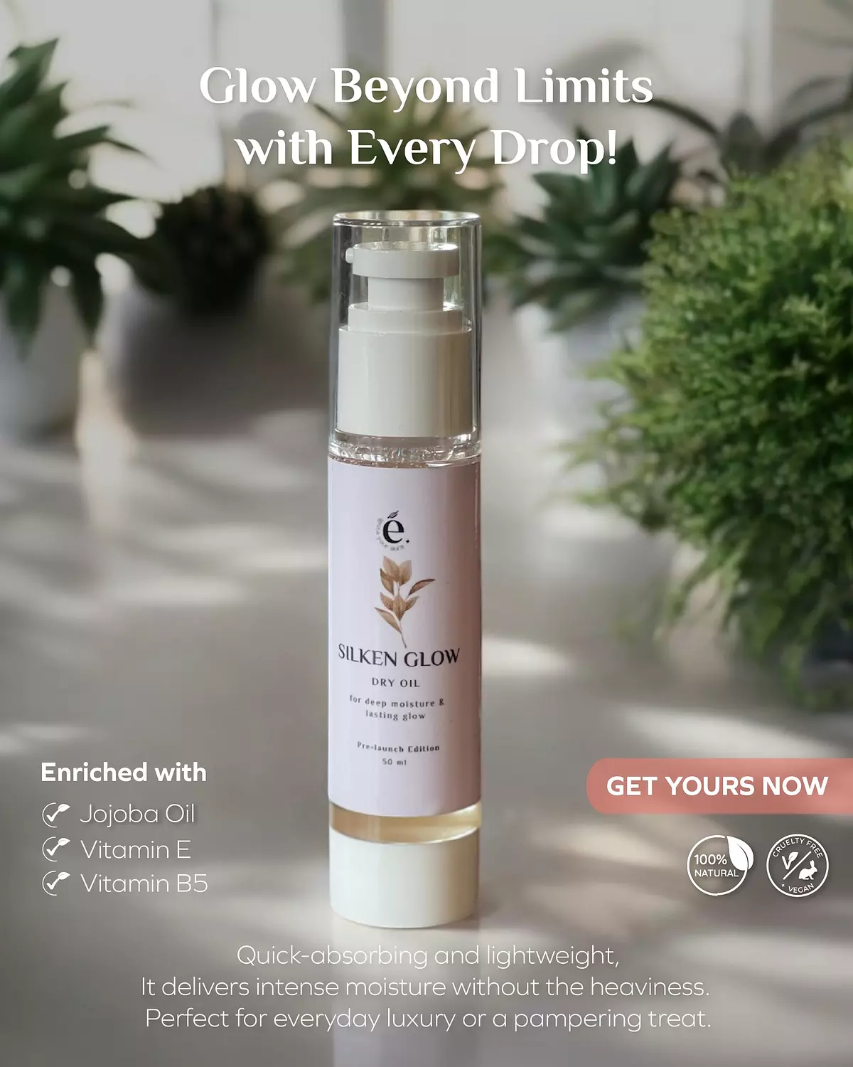 Silken Glow Dry Oil  1