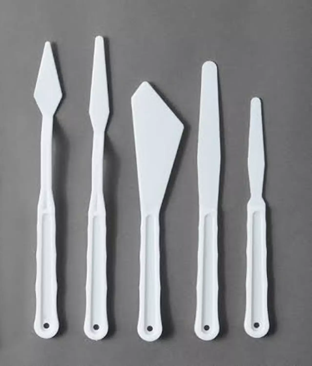 Plastic palette knives set ( 5 pieces ) 1