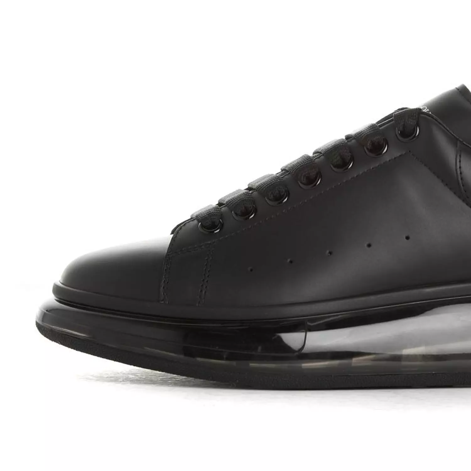 Alexander McQueen Oversized Sneaker 'Clear Sole - Black' 5