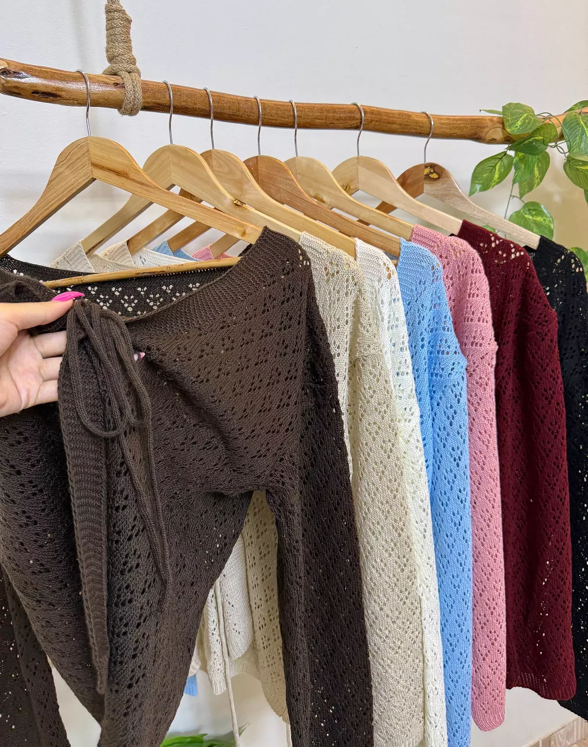 Knit blouse 6