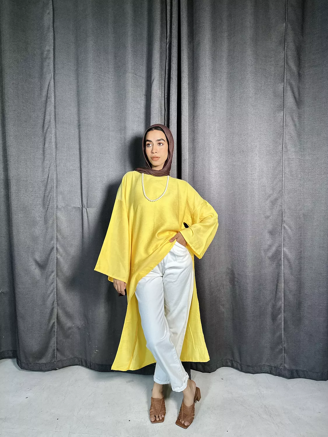 Yellow Side Tunic image