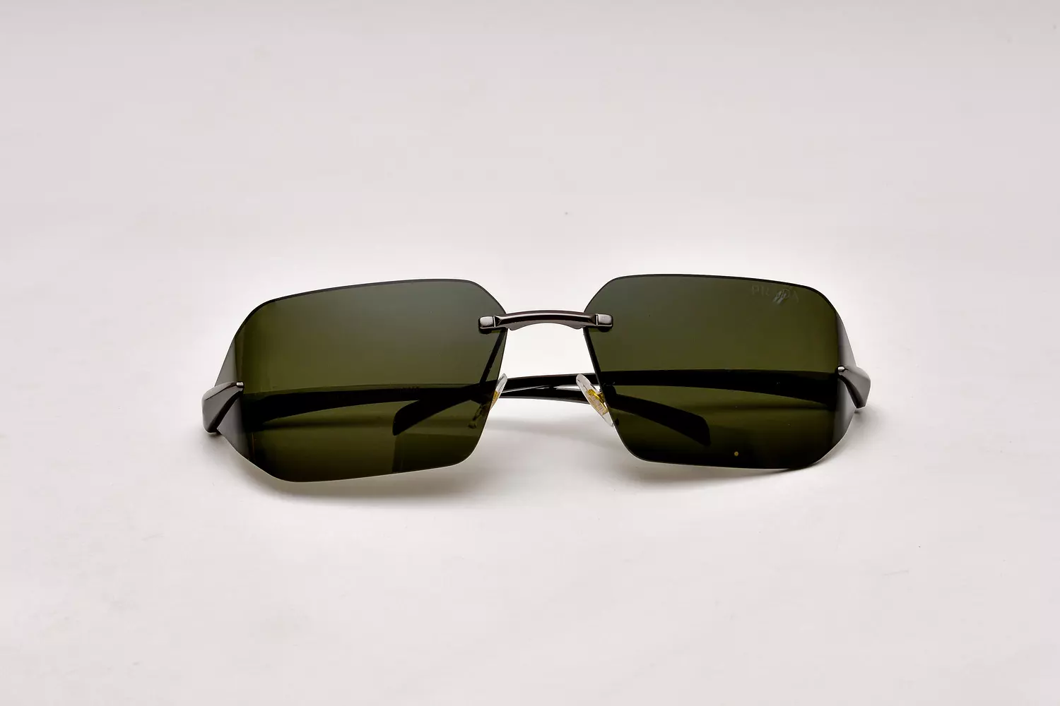 rimless sunglasses
