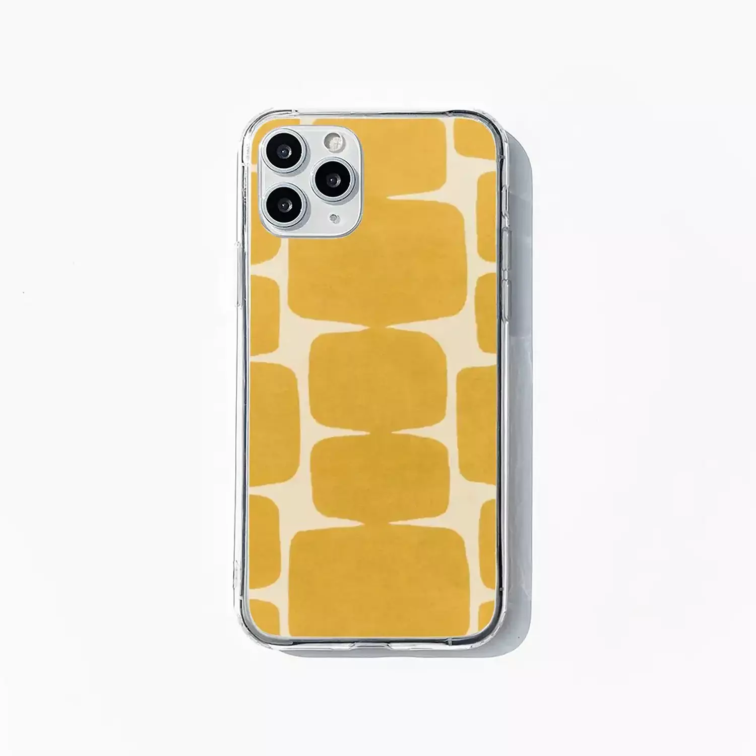 Yellow Abstract Mobile Case image