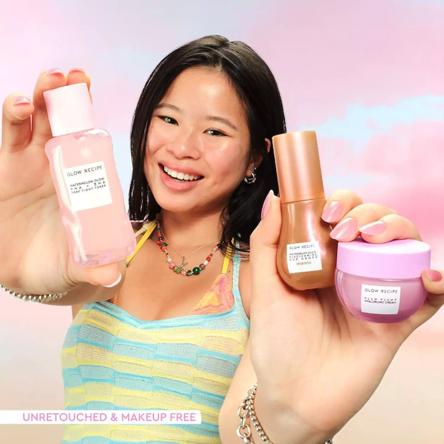Glow Recipe Get Glowing With Me™ Kit by Katie Fang with Hue Drops Tinted Serum 5