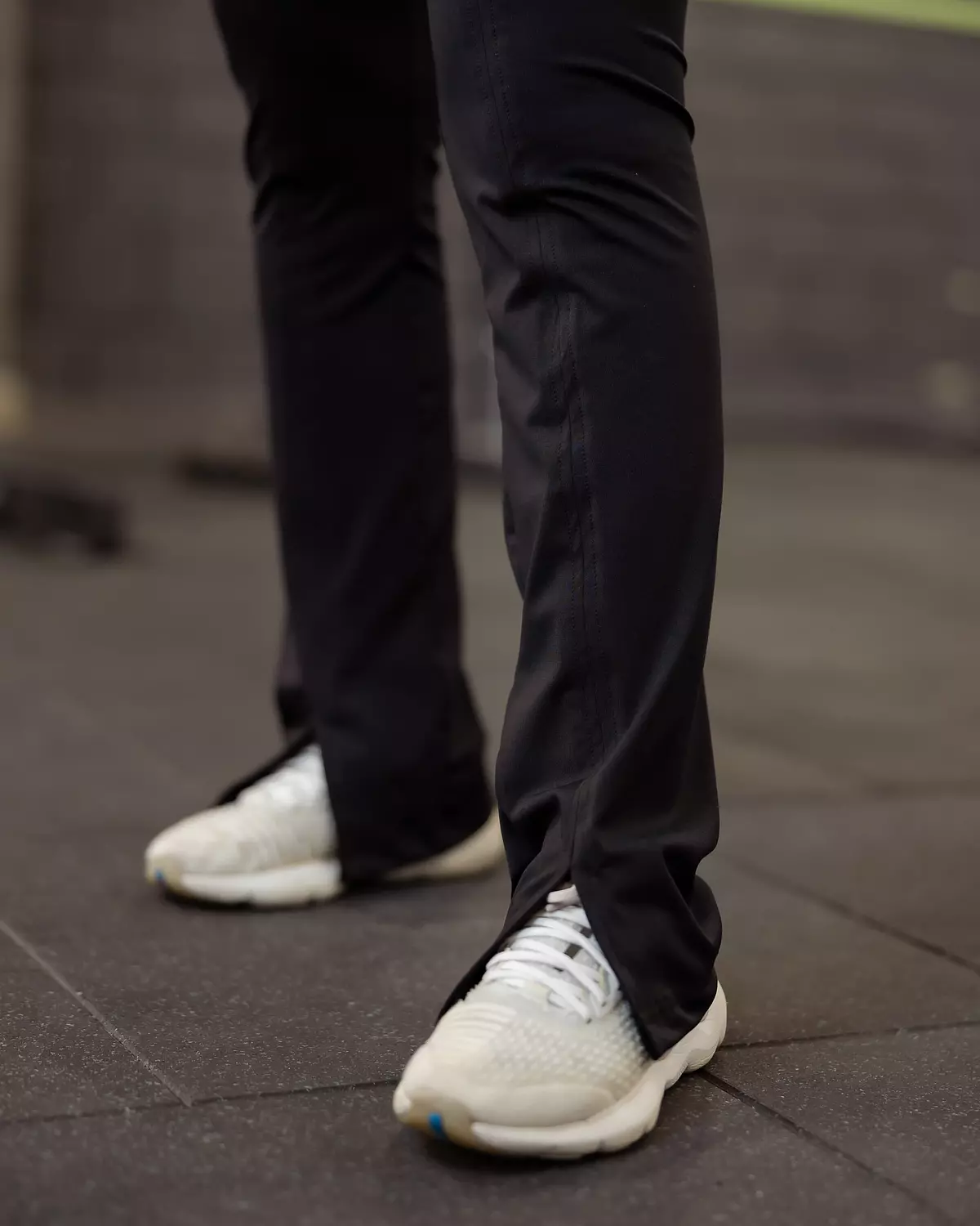 Black split pants  2