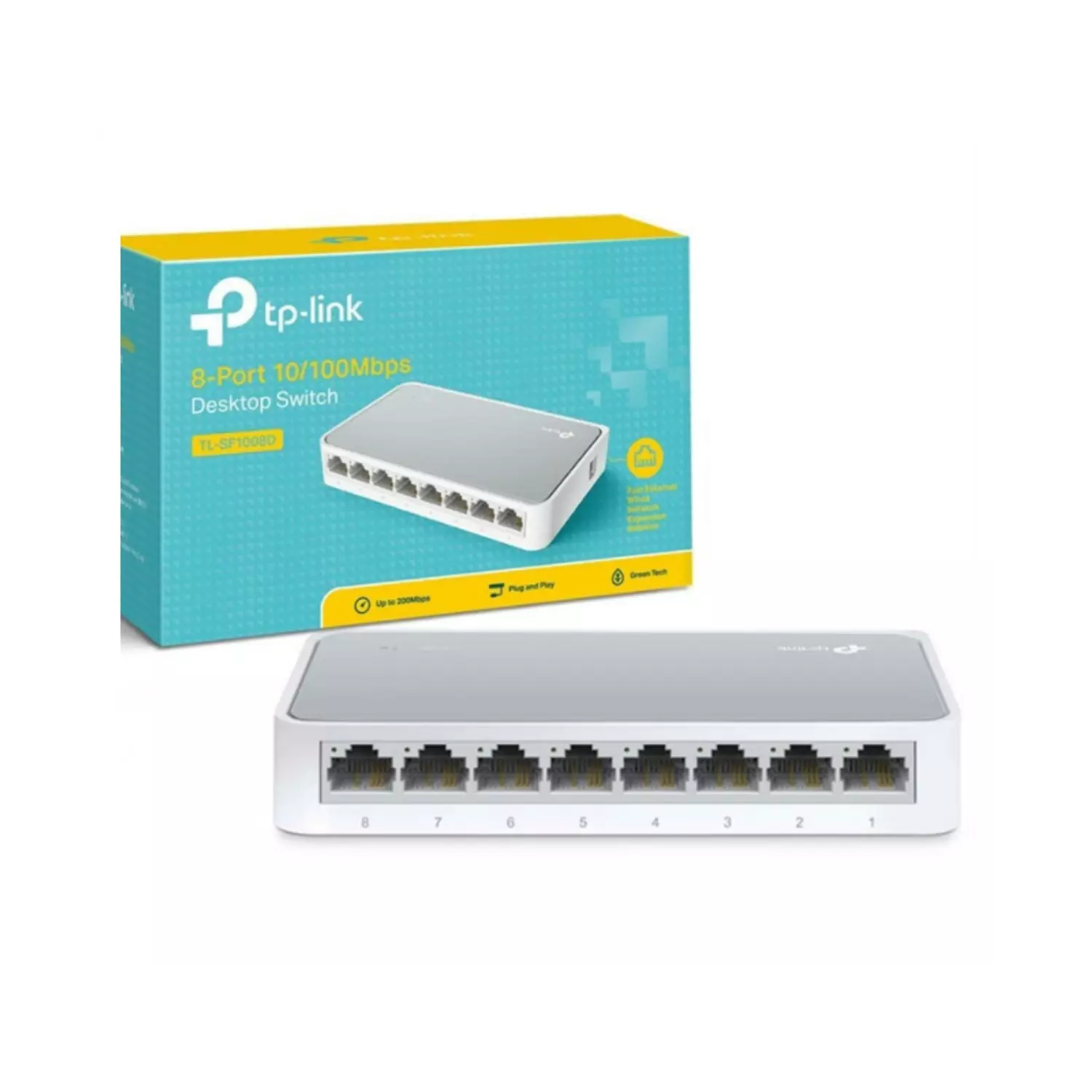 SWITCH TP LINK 8PORT 10/100 image