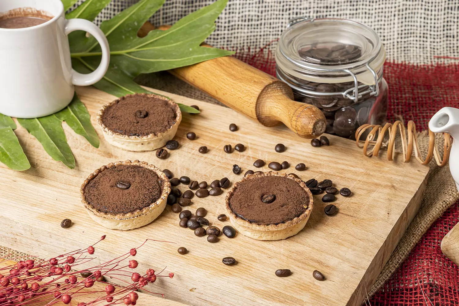Chocolate Coffee Tartlet image